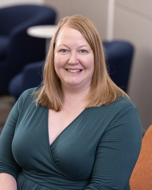 portrait of a smiling person in business attire